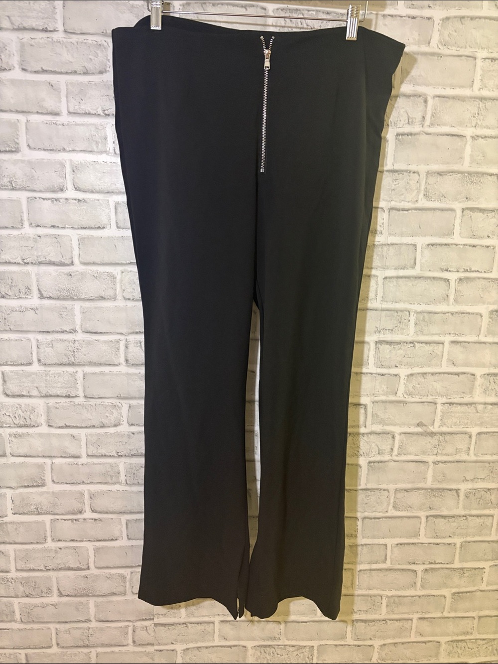 H&M Divided Black loose fit dress pants, size 16